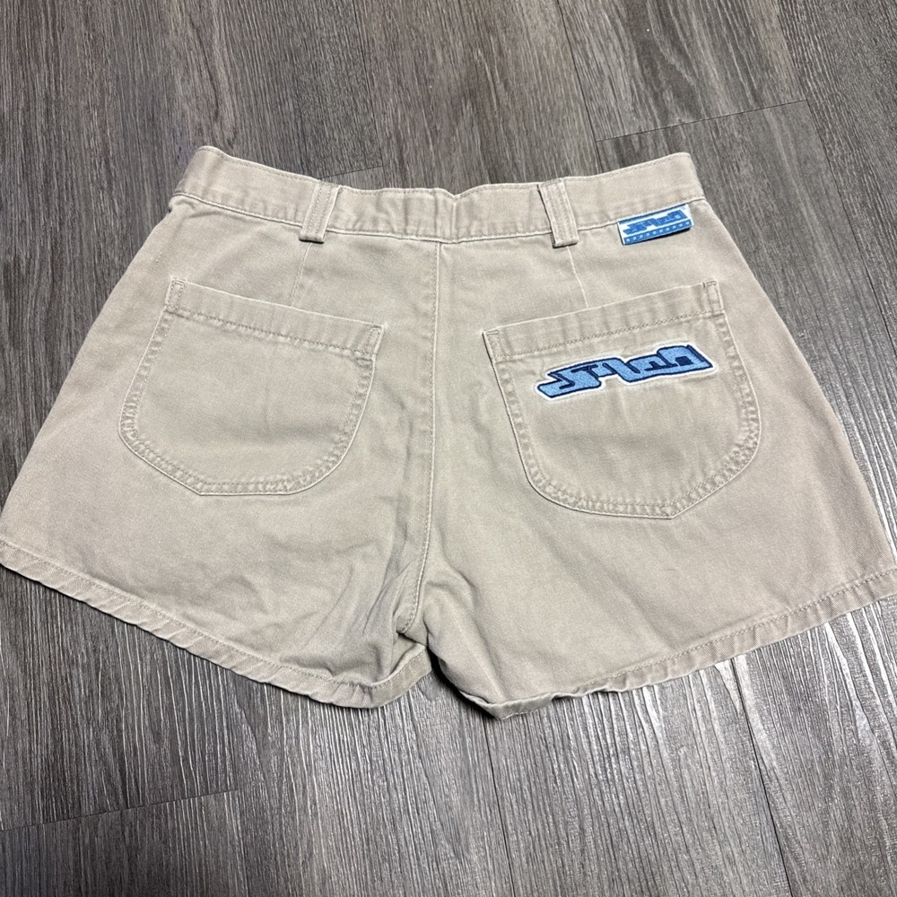 Vintage JNCO Girlie Stuff Shorts Eavesdrop S2058T Size 7 Skater Embroidered - Picture 2 of 5